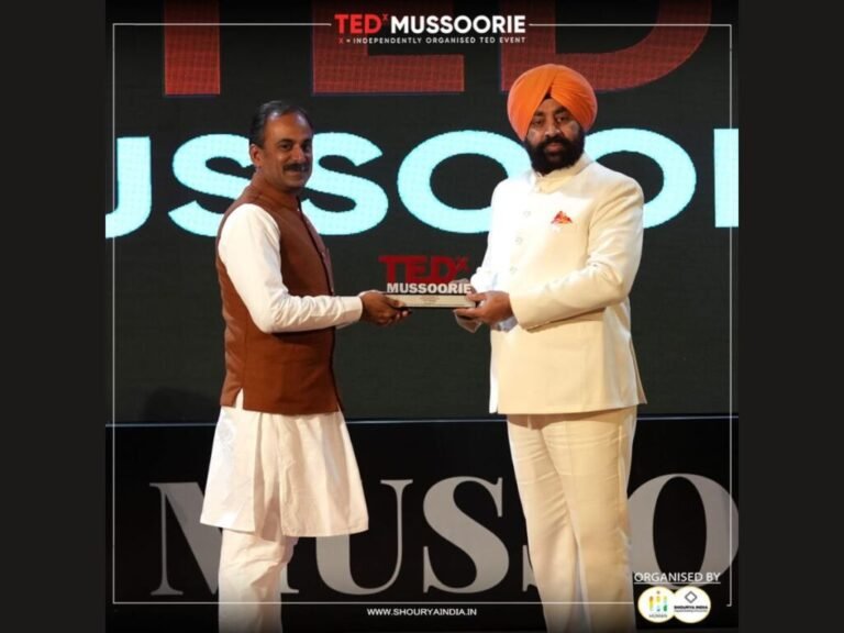 Uttarakhand’s Governor speaks about the future of Uttarakhand at TEDx Mussoorie
