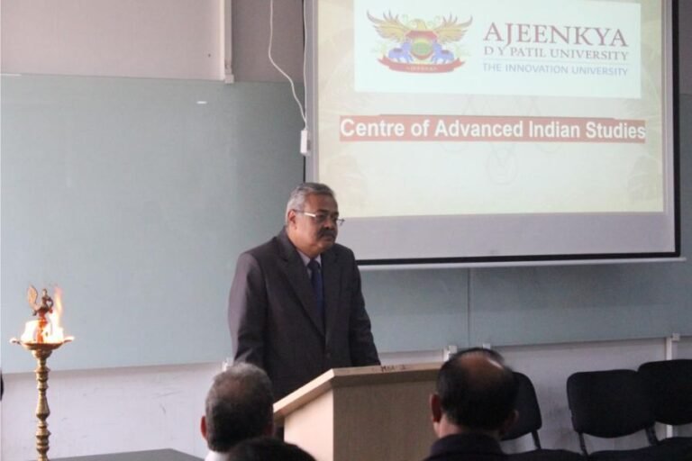 Ajeenkya DY Patil University Unveils Centre of Advanced India Studies on its Founder’s Day