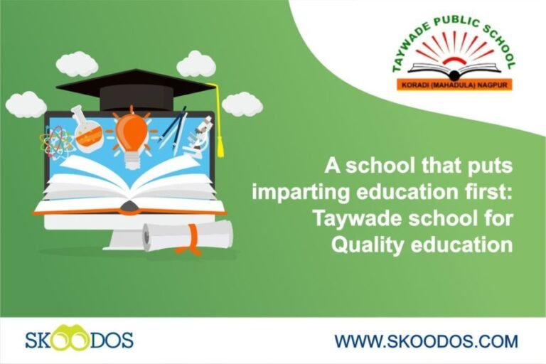 A school that puts imparting education first: Taywade school for Quality education